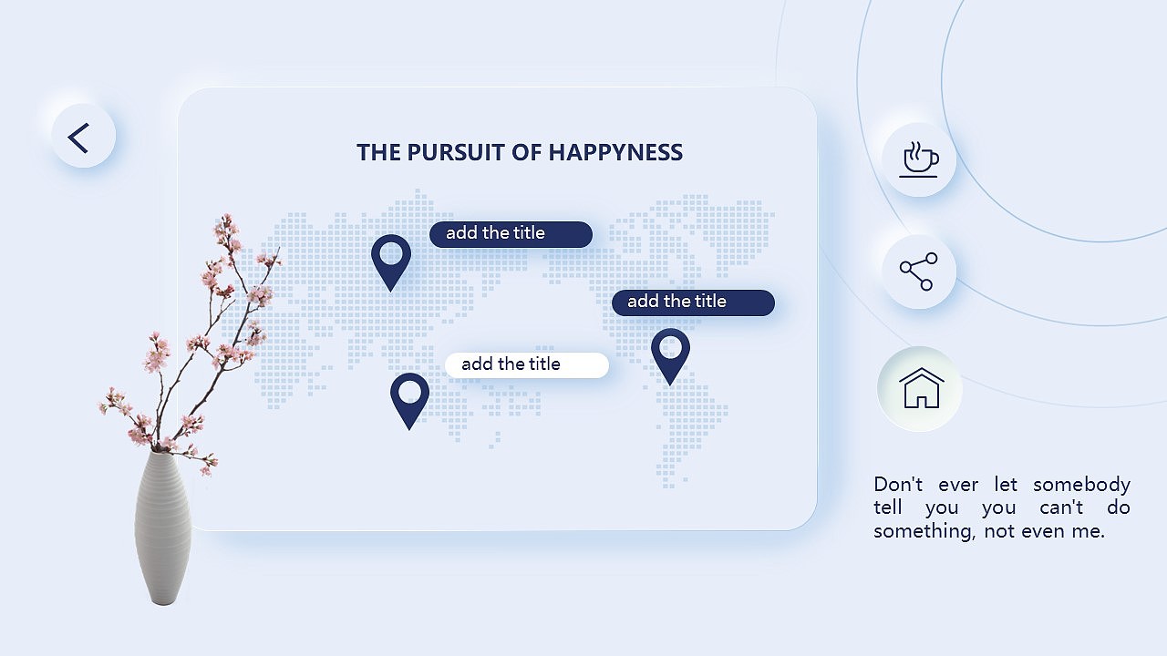 ppt模板清新时尚新拟态模板