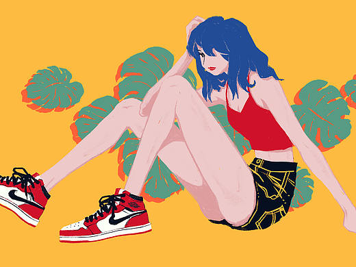 插画习作（个人主页-ZNDE1NDk4OTI=） - 创作习作 - 站酷设计师目目丁原创素材 - 站酷ZCOOL