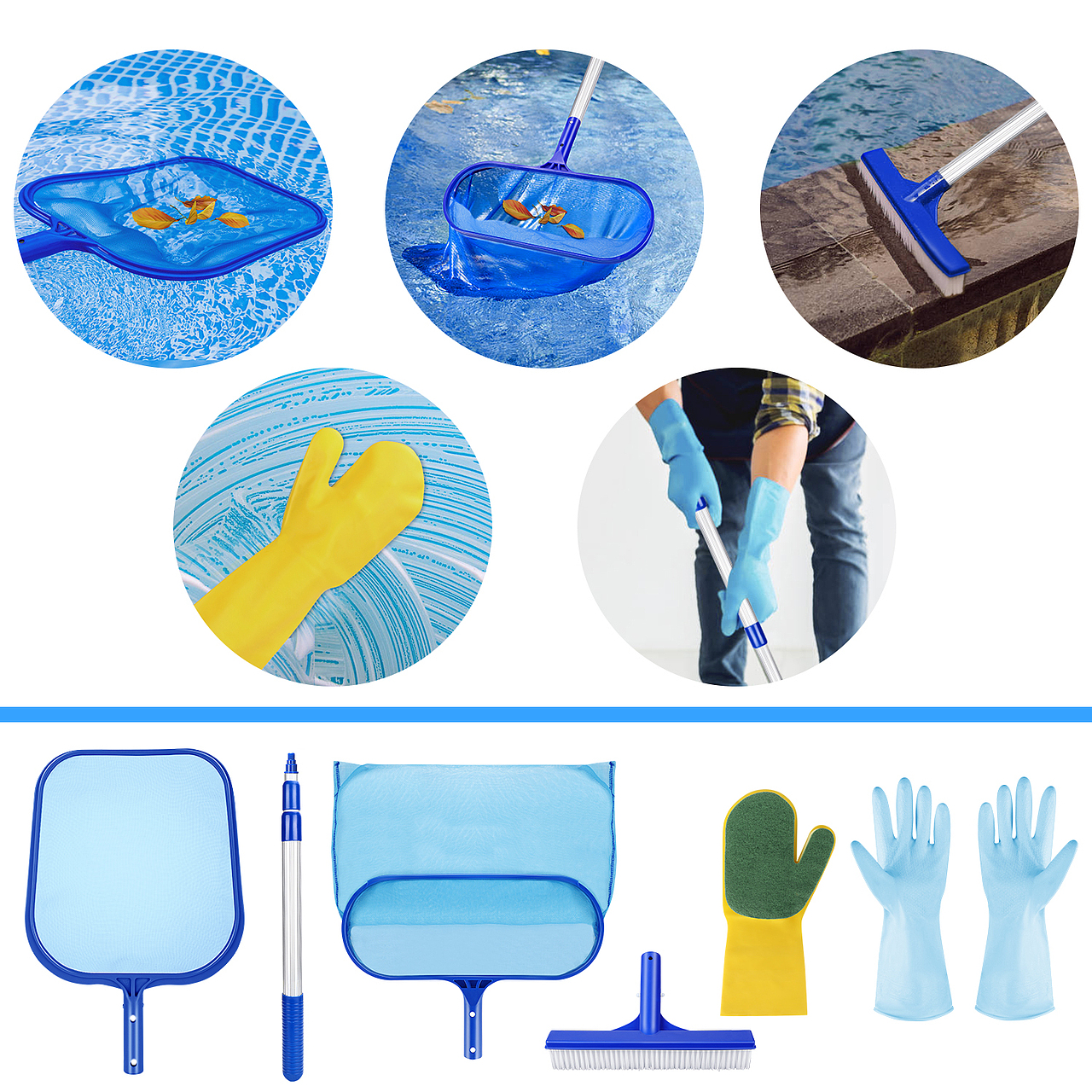 亚马逊 泳池网套装主图（图ZMjUwNTM0MjIw） - 生活用品 - 站酷设计师邱邱的作品原创素材 - 站酷ZCOOL