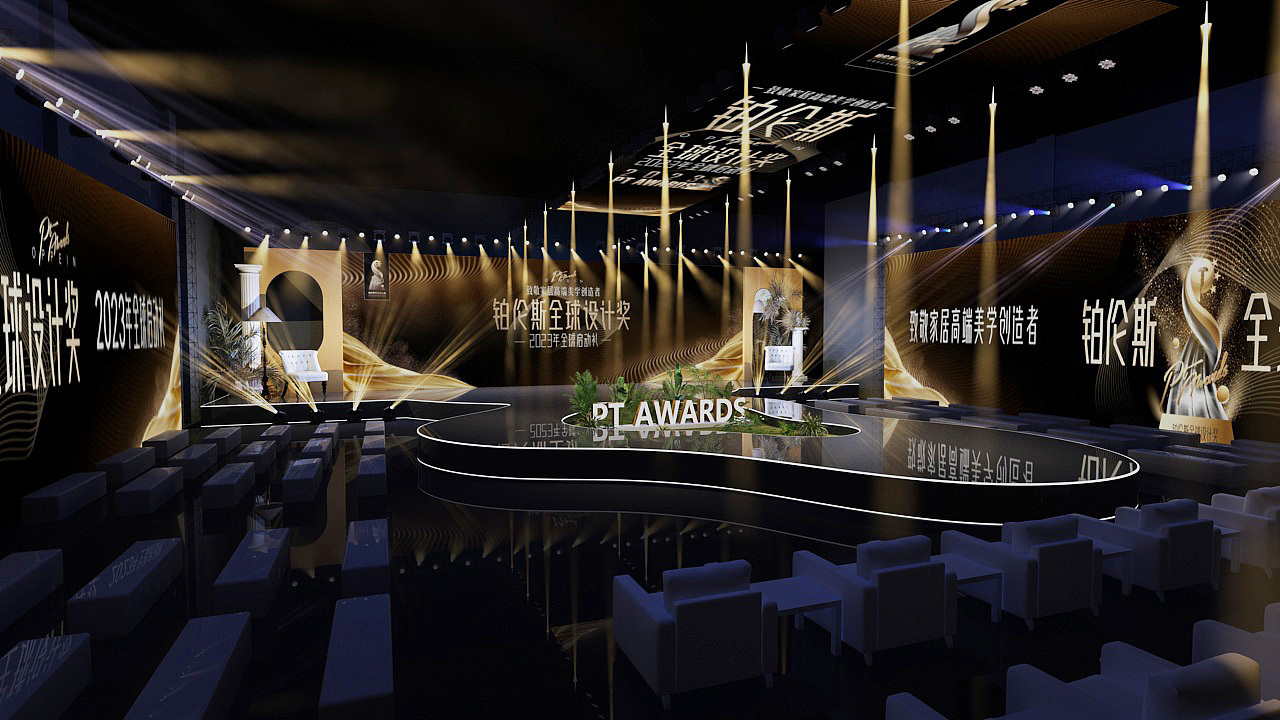 黑金舞美效果图（图ZMzMwOTg5NzQ0） - 舞台美术 - 站酷设计师设计思维li原创素材 - 站酷ZCOOL