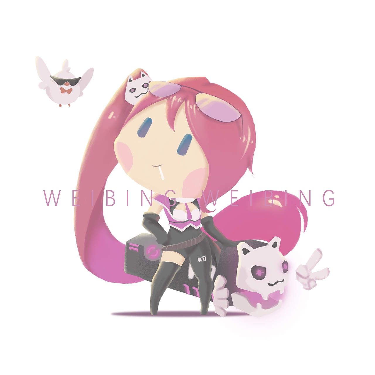 Q版头像（图ZMjEyOTg3ODc2） - 创作习作 - 站酷设计师卫兵卫兵原创素材 - 站酷ZCOOL