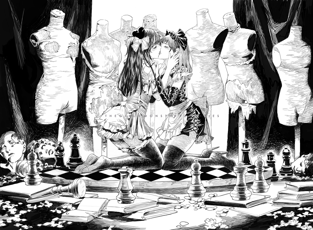 露娜的棋局（图ZMzU2MjIxOTI0） - 艺术插画 - 站酷设计师fengweic12原创素材 - 站酷ZCOOL