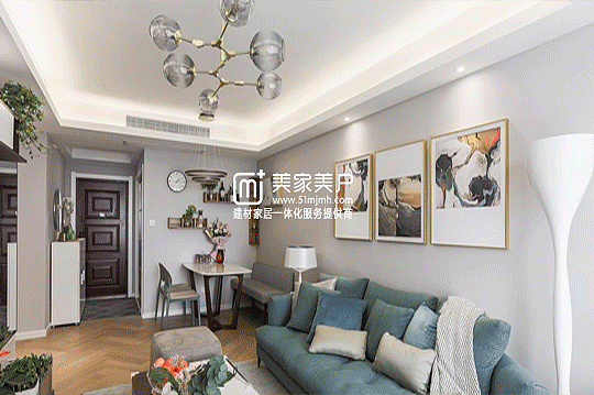 家居吊顶灯具安装效果图|美家美户提供家居安装服务
