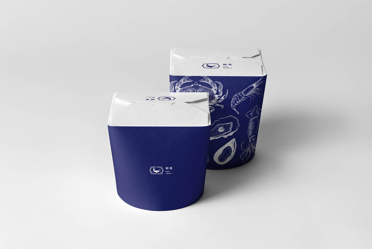 鲸蓝 | 海鲜即食（图ZMTU2NjY1ODQw） - 品牌 - 站酷设计师vinnnni原创素材 - 站酷ZCOOL