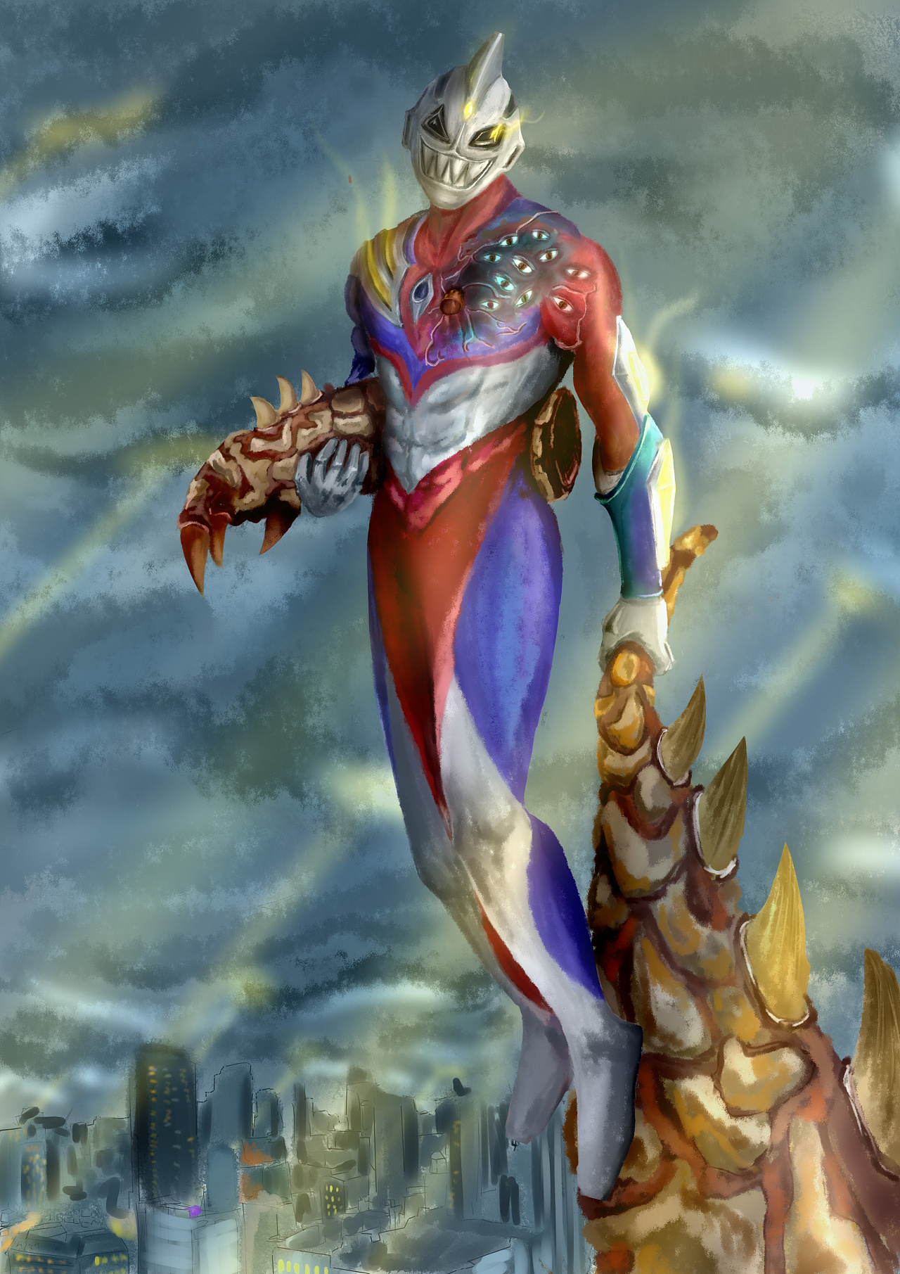 暗黑迪迦 呼呼呼