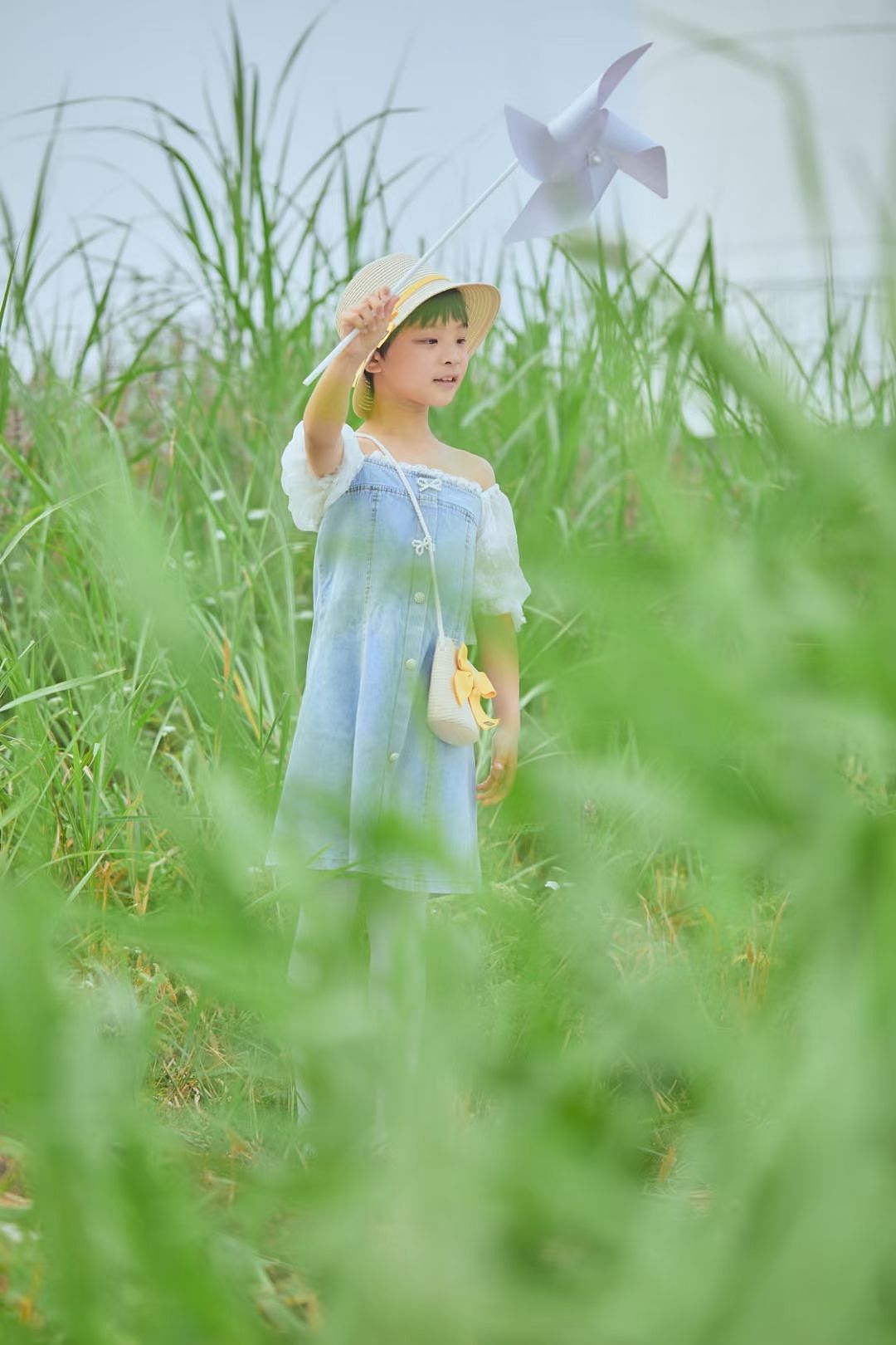 儿童摄影姐弟家人