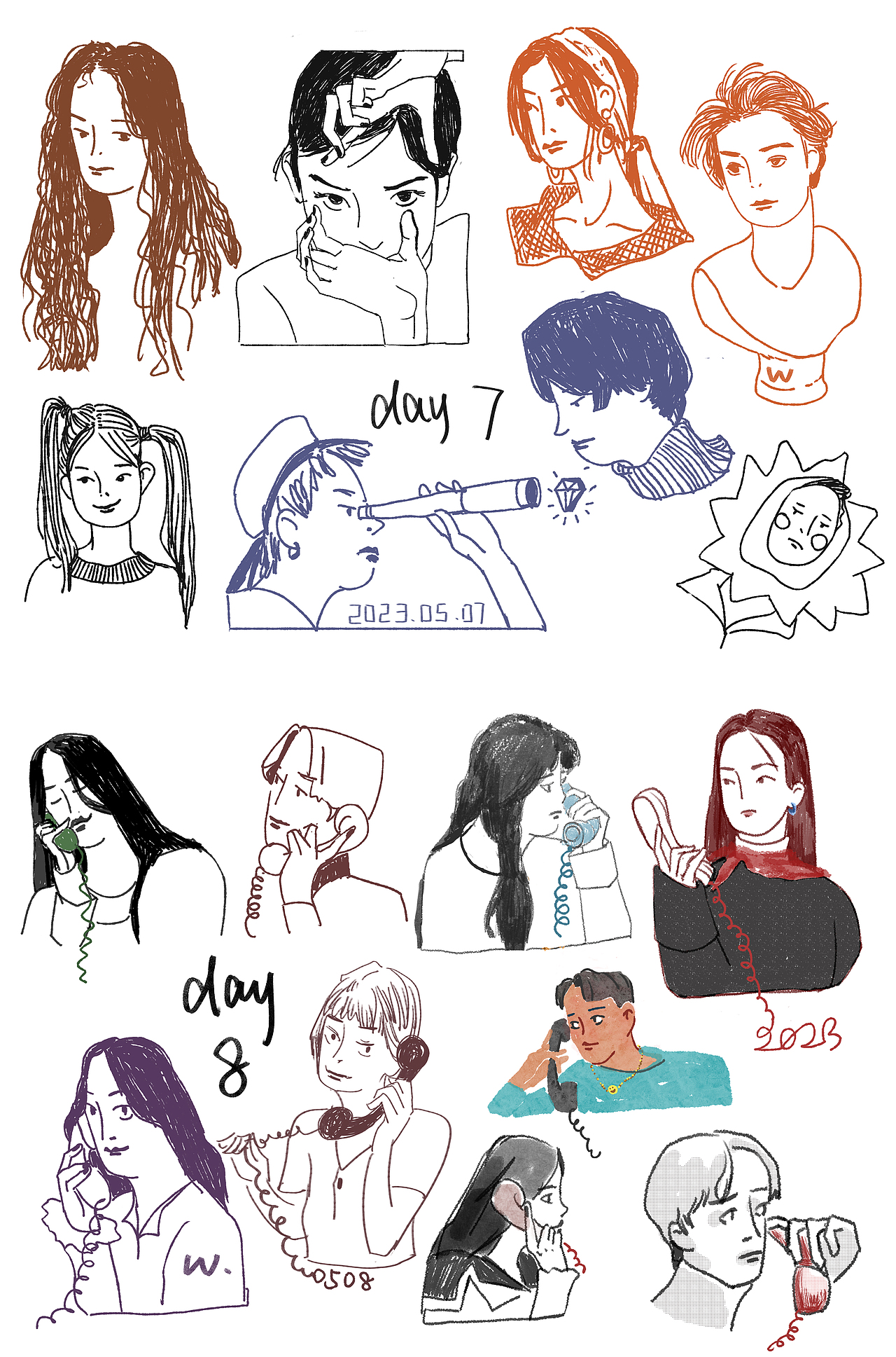 不存在的肖像美术馆（图ZMzQxNzg4NzQ0） - 创作习作 - 站酷设计师会飞的小王原创素材 - 站酷ZCOOL