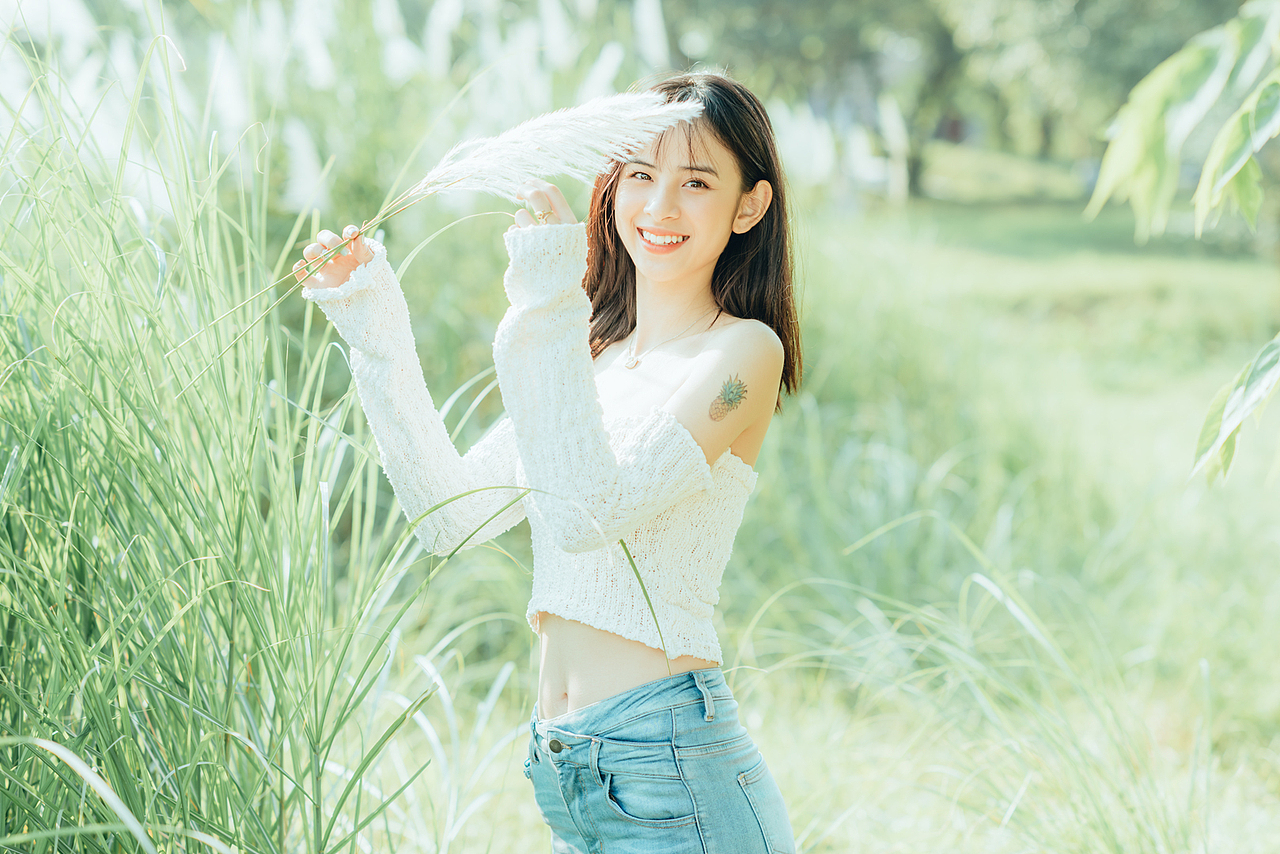 户外环境 小清新 人像 写真