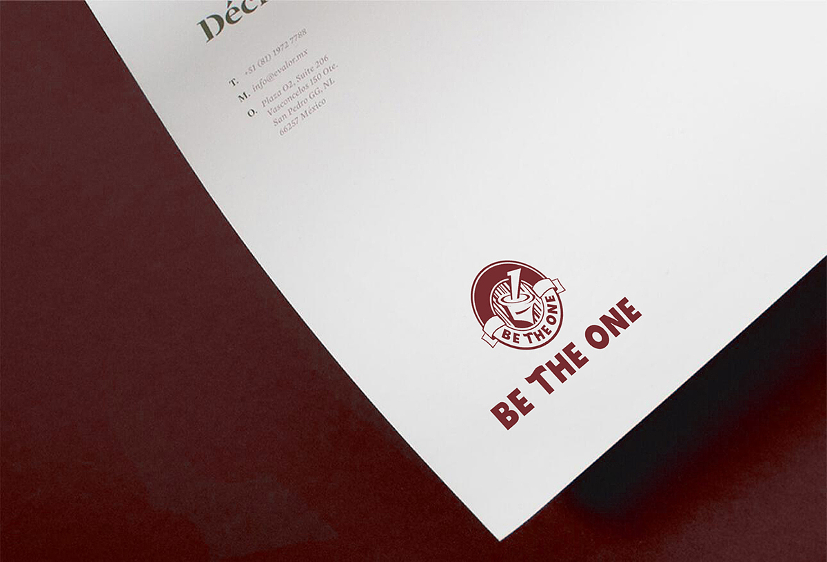 BE THE ONE港式手工特饮·品牌LOGO
