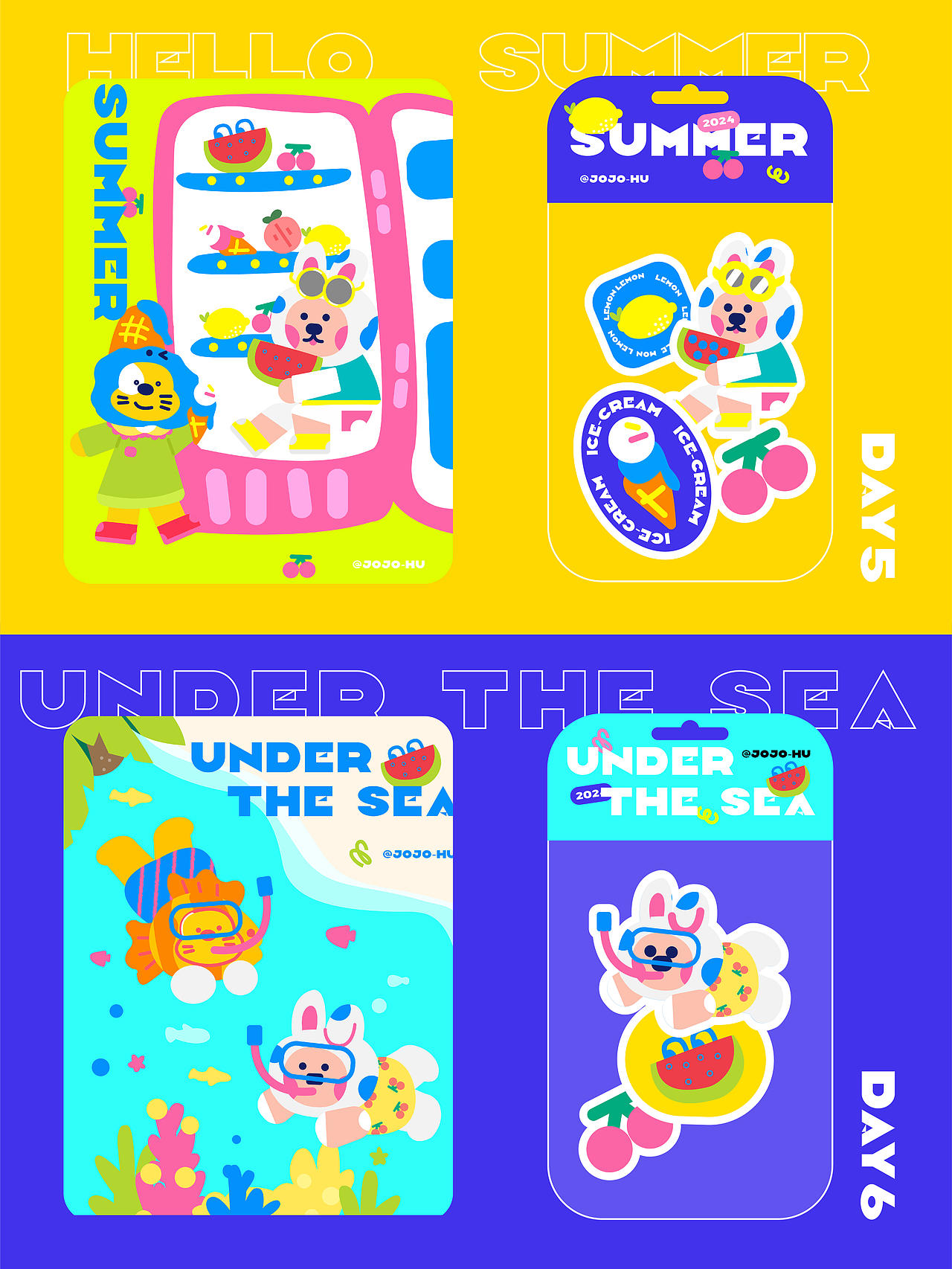 小插画（图ZMzU4MzEwOTEy） - 商业插画 - 站酷设计师joyinhu原创素材 - 站酷ZCOOL