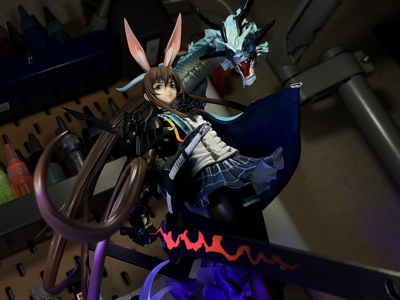 GK涂装 明日方舟 阿米娅 升变（图ZMzI5MTQzNjQ4） - 手办/模玩 - 站酷设计师间歇性有趣的黑原创素材 - 站酷ZCOOL