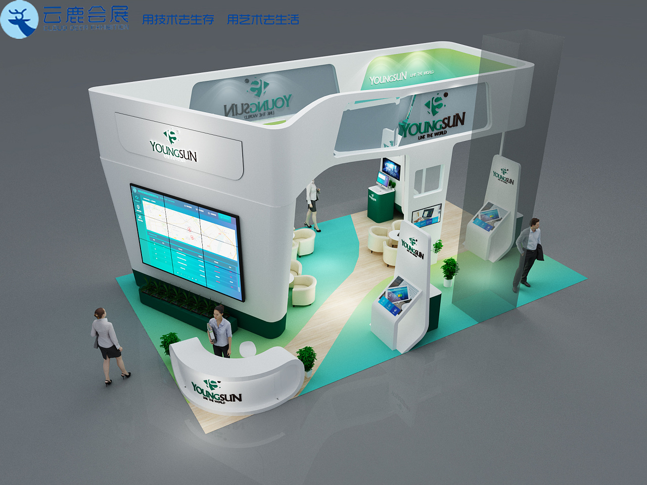 你爸爸的图|三维|展览|暴风雪中的白鸟 - 原创作