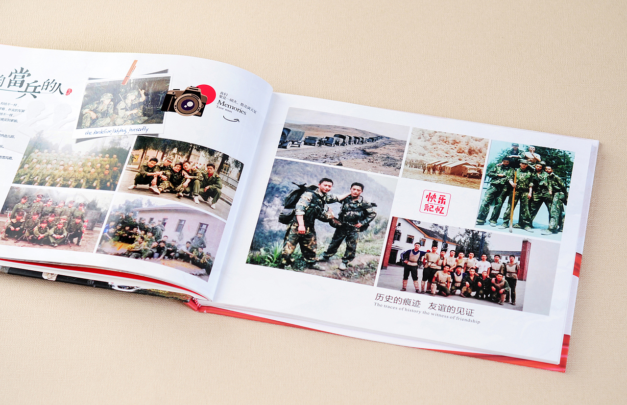 原创设计退伍军人纪念册-广东纪念画册定制（图ZMTAxNjI5ODE2） - 书籍/画册 - 站酷设计师高端纪念册设计原创素材 - 站酷ZCOOL