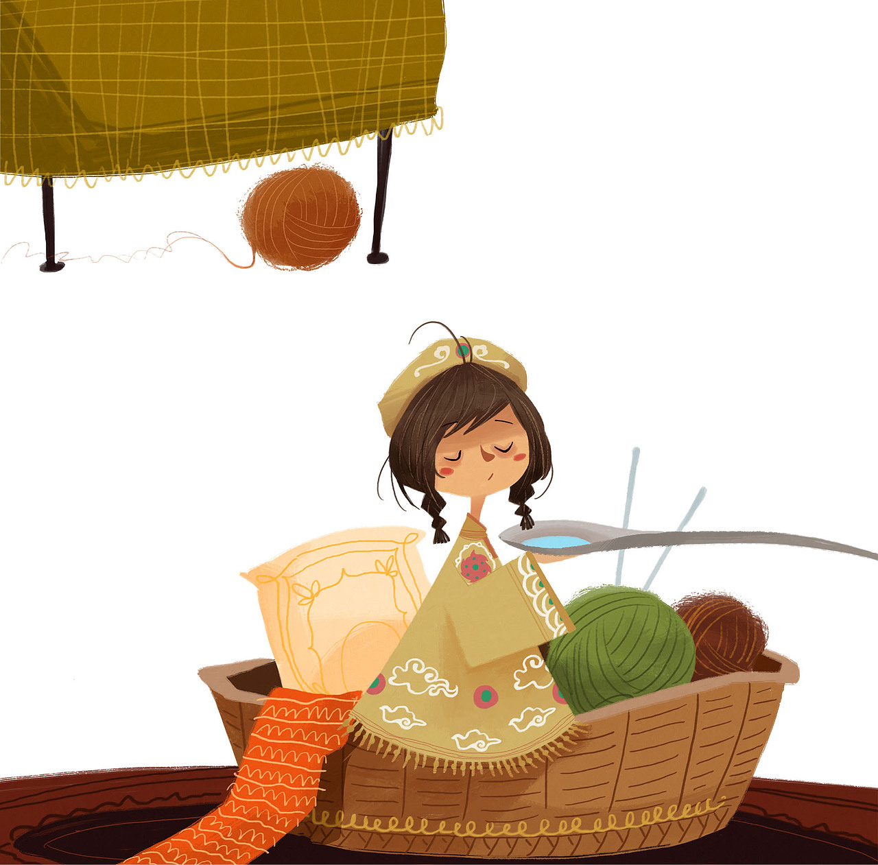 绘本插图系列-1（图ZMTk1OTIxMzky） - 商业插画 - 站酷设计师PoppyLala_11原创素材 - 站酷ZCOOL