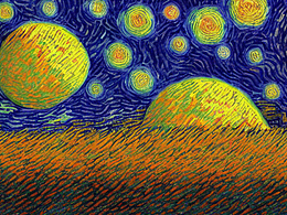 #AI創(chuàng)作實(shí)驗(yàn)室#宇宙中的靜止星球