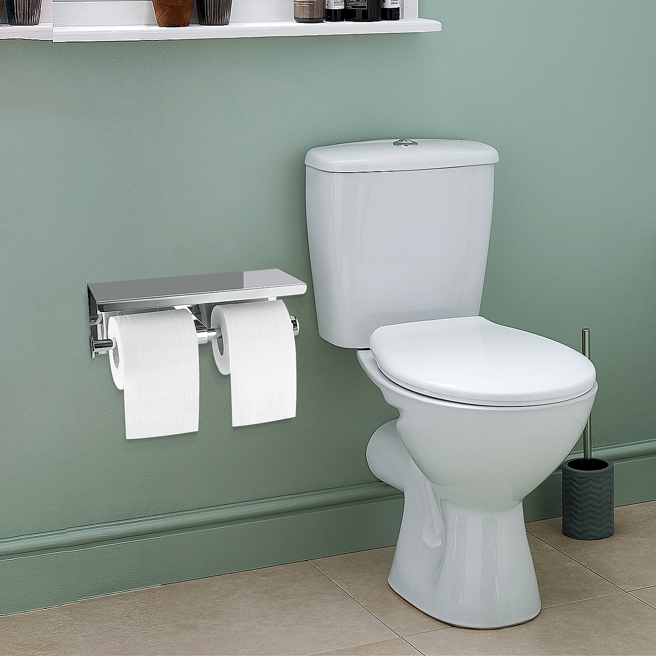 纸巾架银(单、双)