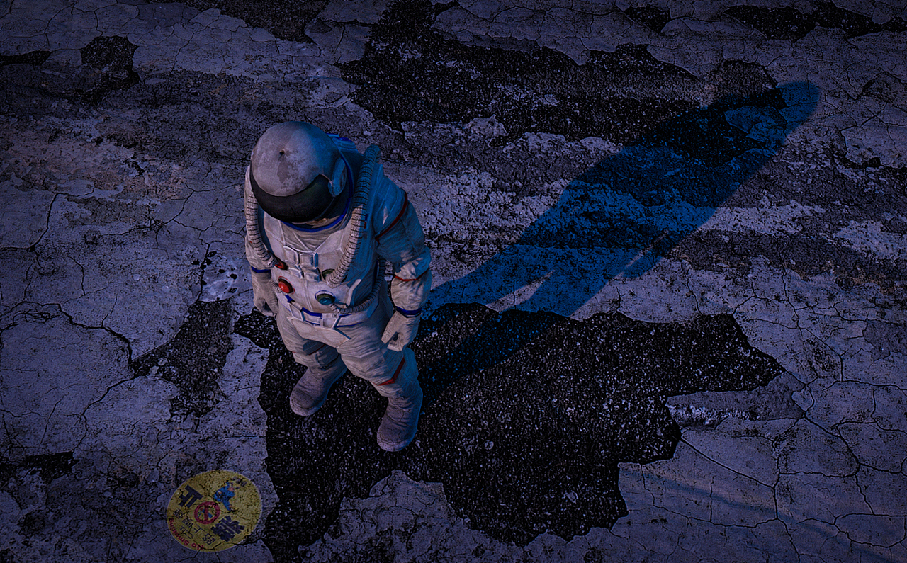 孤独的宇航员+日常练习（图ZMTg4MTI0Mzgw） - 场景 - 站酷设计师Deep_breaths原创素材 - 站酷ZCOOL