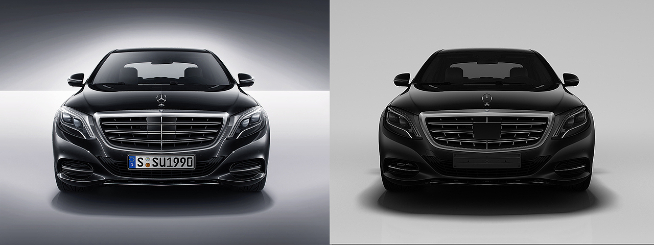 Mercedes-Benz S600 渲染练习
