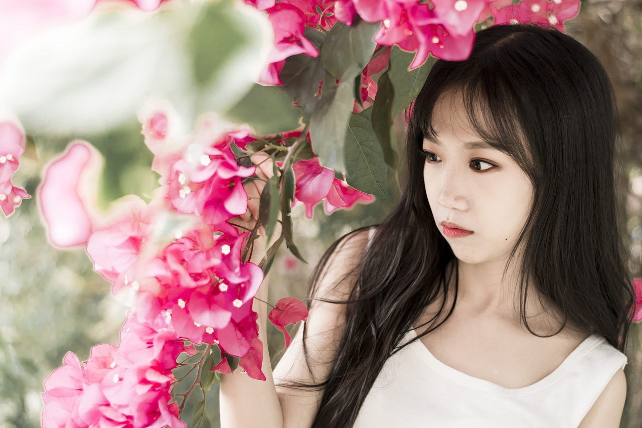 摄于深圳西丽湖 风格:浪漫唯美甜美清晰