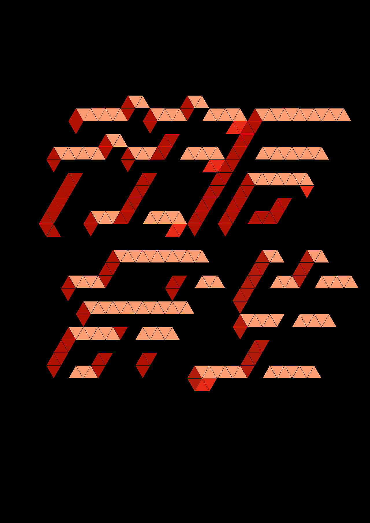 一组2.5d字体练习