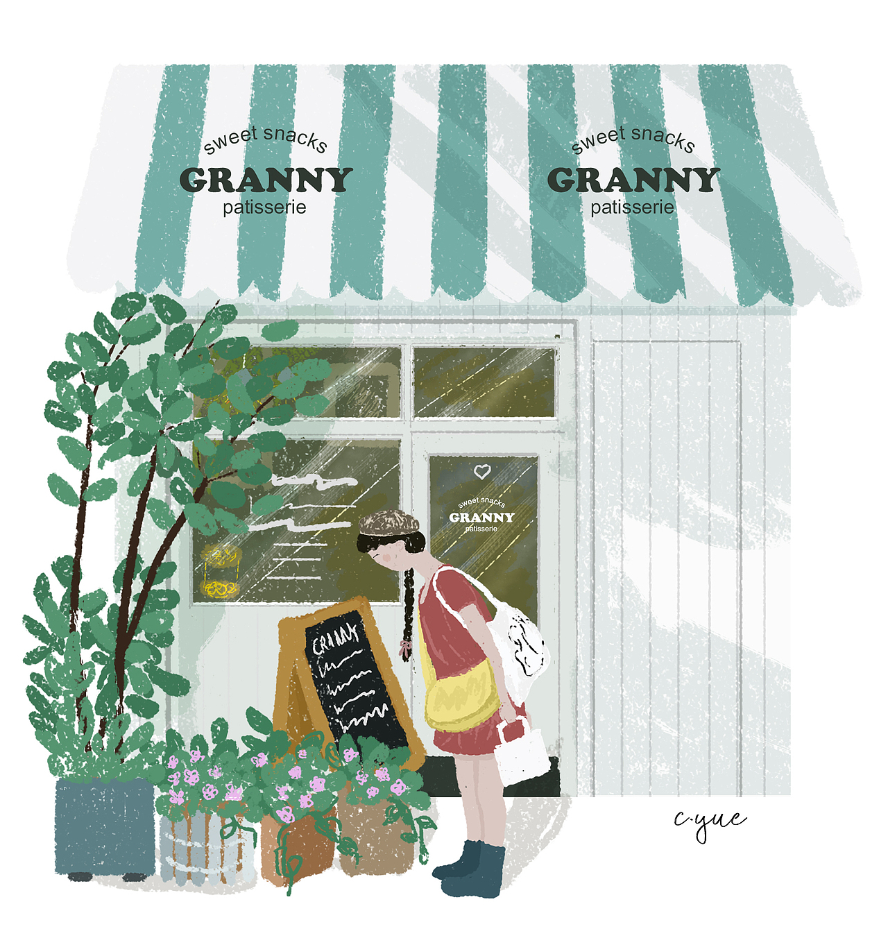 小店（图ZMjA4ODkwOTYw） - 创作习作 - 站酷设计师哈啤可乐原创素材 - 站酷ZCOOL