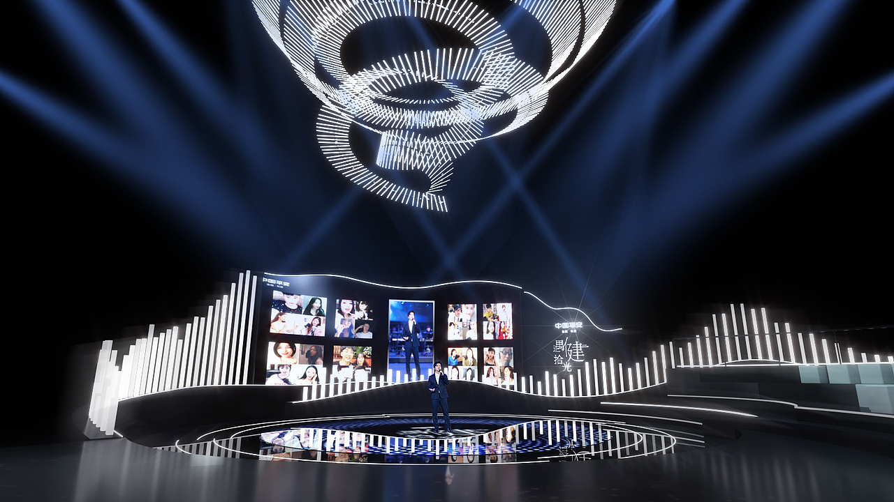 李健音乐会《遇健时光》舞美设计