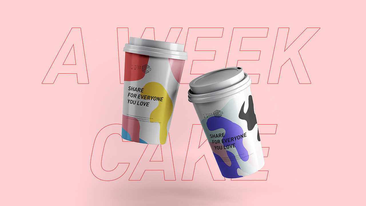 A Week Cake 壹 周 | 品牌视觉提升