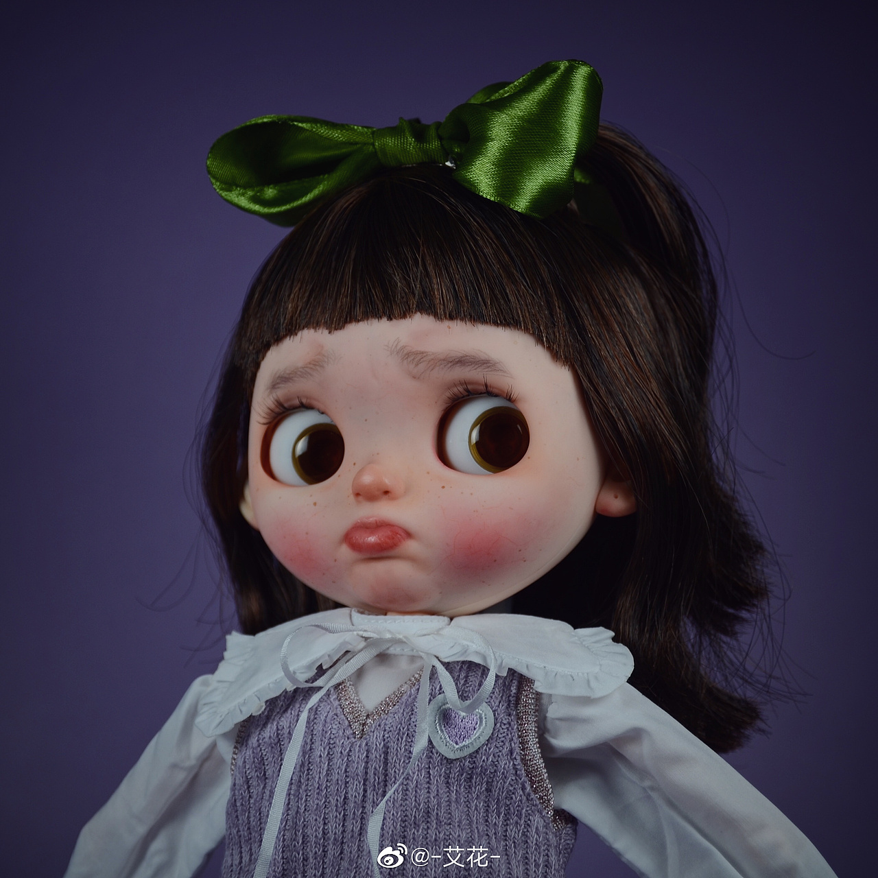 blythe#艾花#改妆 NO.78（图ZMjM0NDUyMjQw） - 手办/模玩 - 站酷设计师艾花原创素材 - 站酷ZCOOL