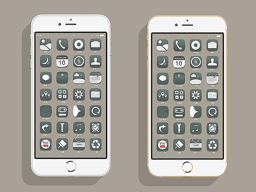 北歐風(fēng)APP圖標(biāo)設(shè)計(jì)（個(gè)人主頁(yè)-ZMjQwMTI1MzY=） - 主題/皮膚 - 站酷設(shè)計(jì)師楊瀟_Kevin原創(chuàng)素材 - 站酷ZCOOL