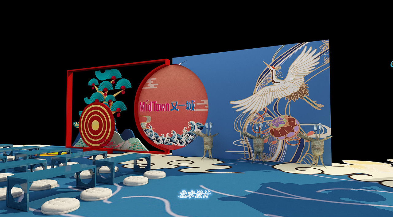 古风国韵路演国潮风（图ZMjY4MzI3MTk2） - 场景 - 站酷设计师治术艺空原创素材 - 站酷ZCOOL