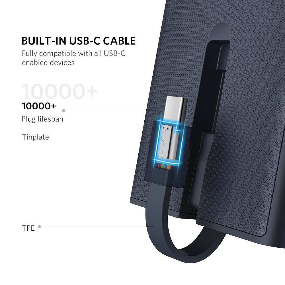 自帶Type-C 接口移動電源-亞馬遜主圖（圖ZMTIyMTQ5NDk2） - 其他平面 - 站酷設(shè)計師陌尤原創(chuàng)素材 - 站酷ZCOOL