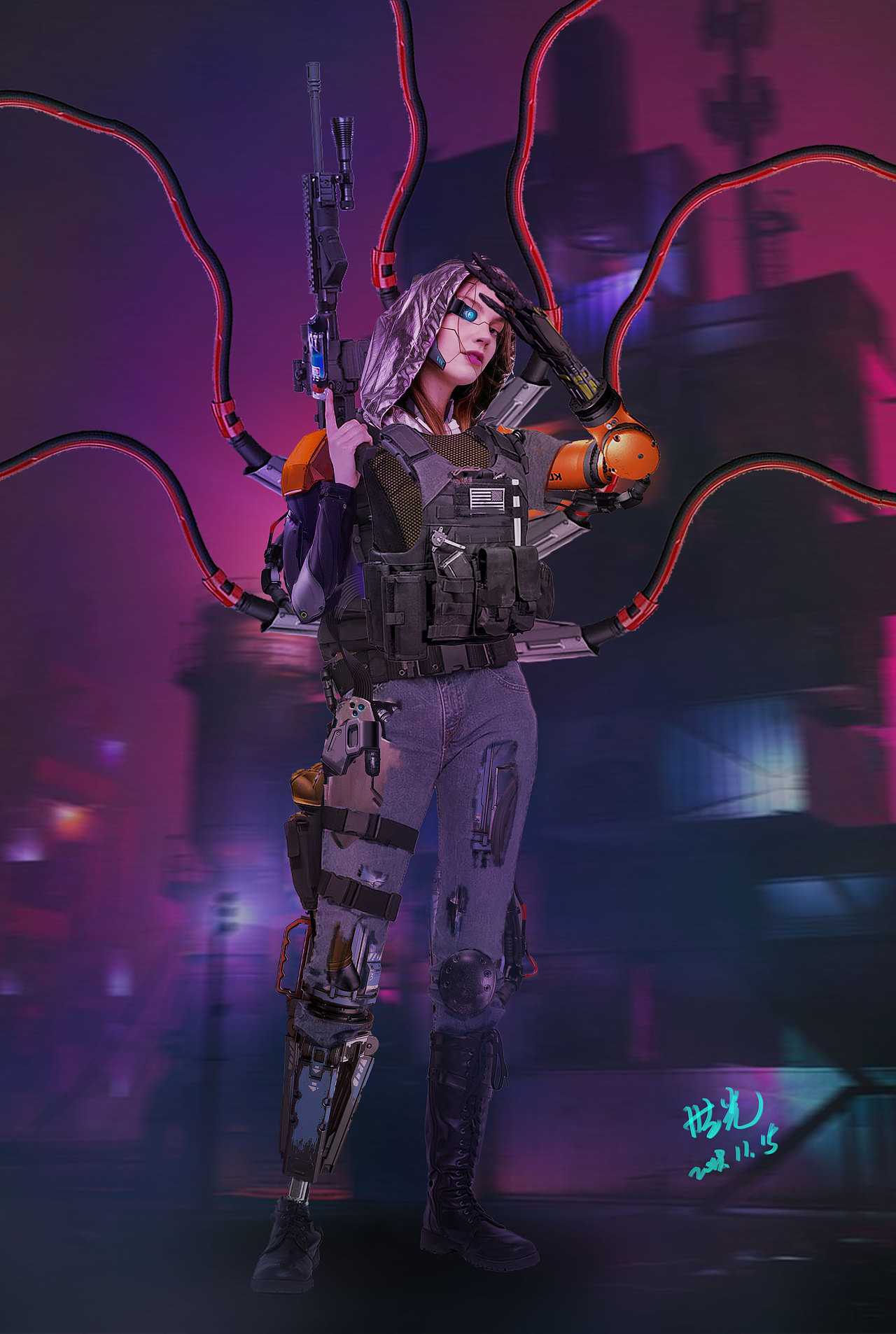 赛博朋克概念设计,未完待续