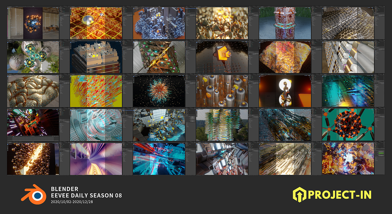 Blender Eevee 开启你的三维创作之旅 第八辑（图ZMjM3NDg1MTE2） - 其他三维 - 站酷设计师硬核计划原创素材 - 站酷ZCOOL