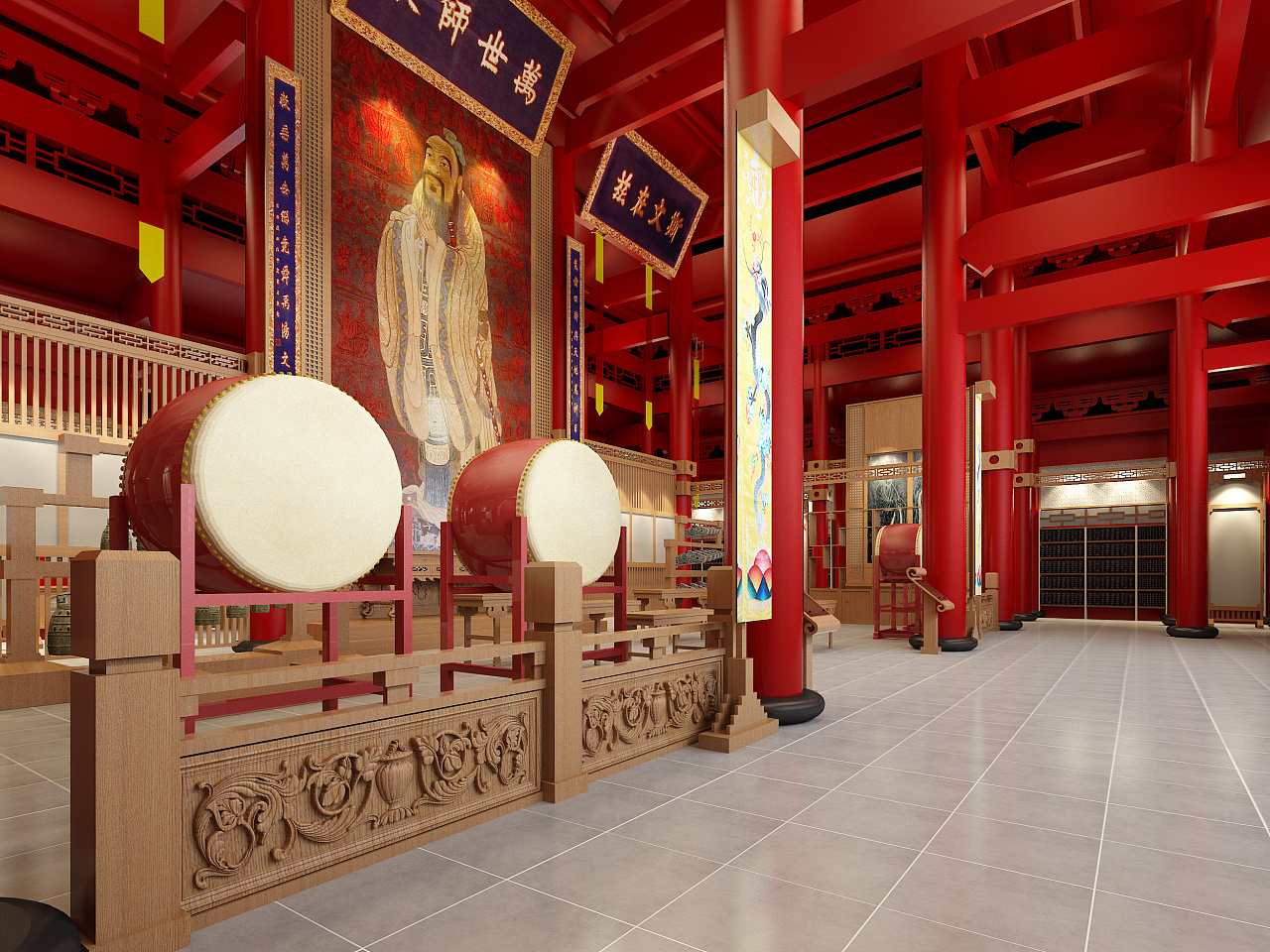 【工艺美院】苏州市碑刻博物馆大成殿孔子庙设