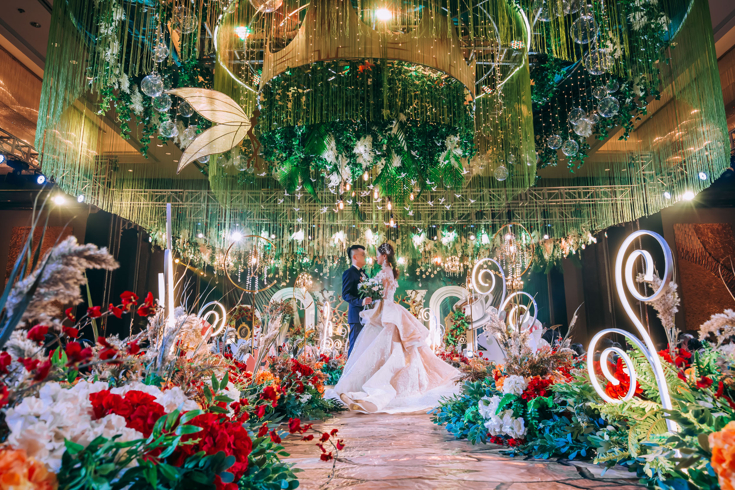 林中仙子森系婚礼