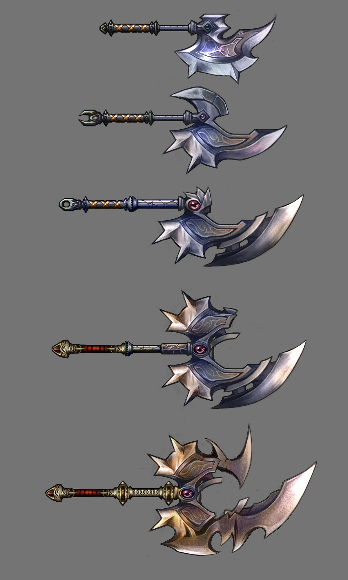 装备设计|插画|游戏原画|王震宇 - 原创作品 - 站酷 (zcool)