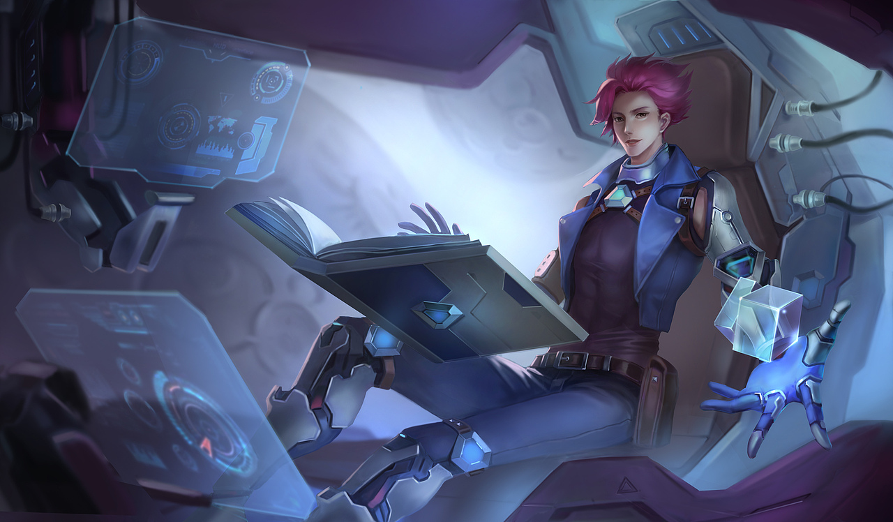 王者荣耀原创张良皮肤