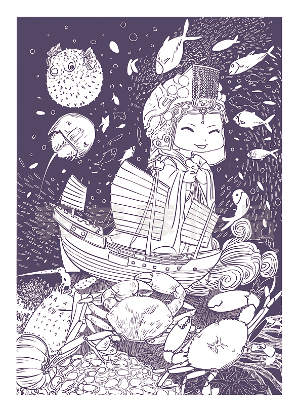 小涂鸦（图ZMzAwMTM0NDg=） - 艺术插画 - 站酷设计师郭当当原创素材 - 站酷ZCOOL