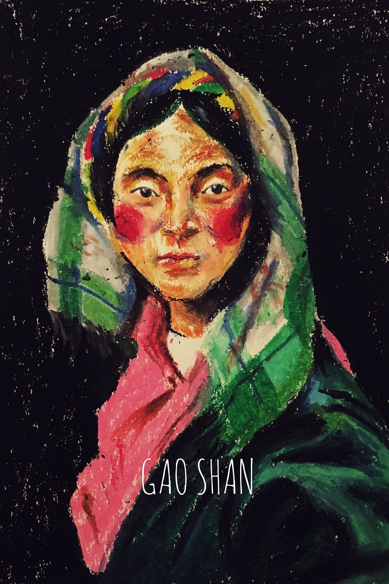 近期的一些油画棒作品（图ZNjUyNDYzNDg=） - 绘画 - 站酷设计师我是33原创素材 - 站酷ZCOOL