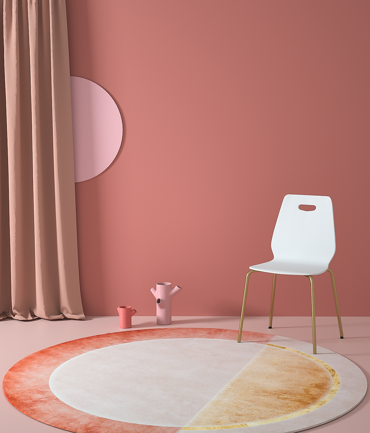 c4d oc渲染器家具练习