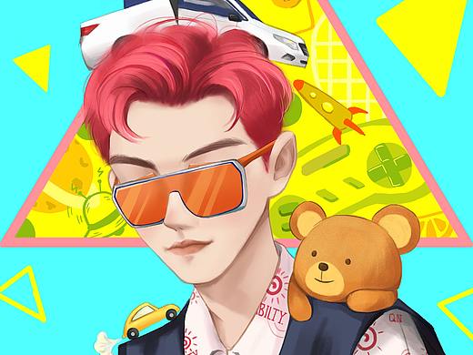 EXO同人插画系列一