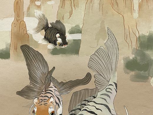 虎年插画练手（未完成