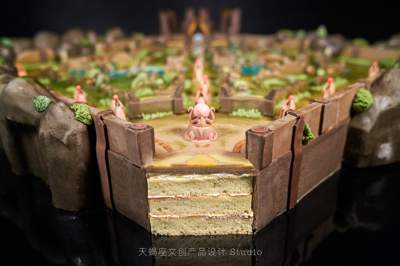 送你巧克力做的王者峡谷蛋糕(图ZOTQ2MTM5Njg=) - 生活用品 - 站酷设计师爱上天蝎座原创素材 - 站酷ZCOOL