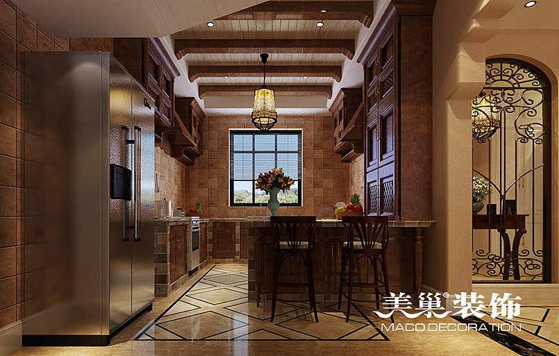 思念果岭国际社区别墅装修美式风格效果图（图ZNzU1NDAwNzI=） - 家装设计 - 站酷设计师美巢装饰世男原创素材 - 站酷ZCOOL