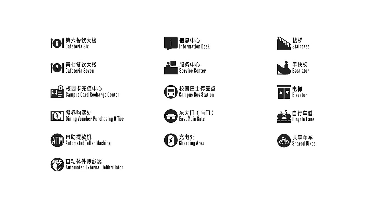 学生作业闵行校区东北角教学空间导向设计