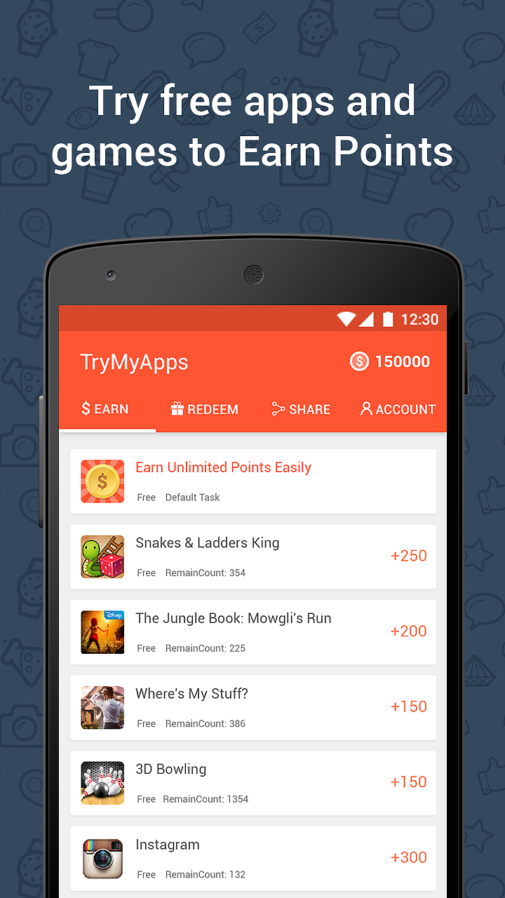 Try My Apps安卓客户端设计（图ZNTY1MjA4MzY=） - APP界面 - 站酷设计师请叫我正能量原创素材 - 站酷ZCOOL