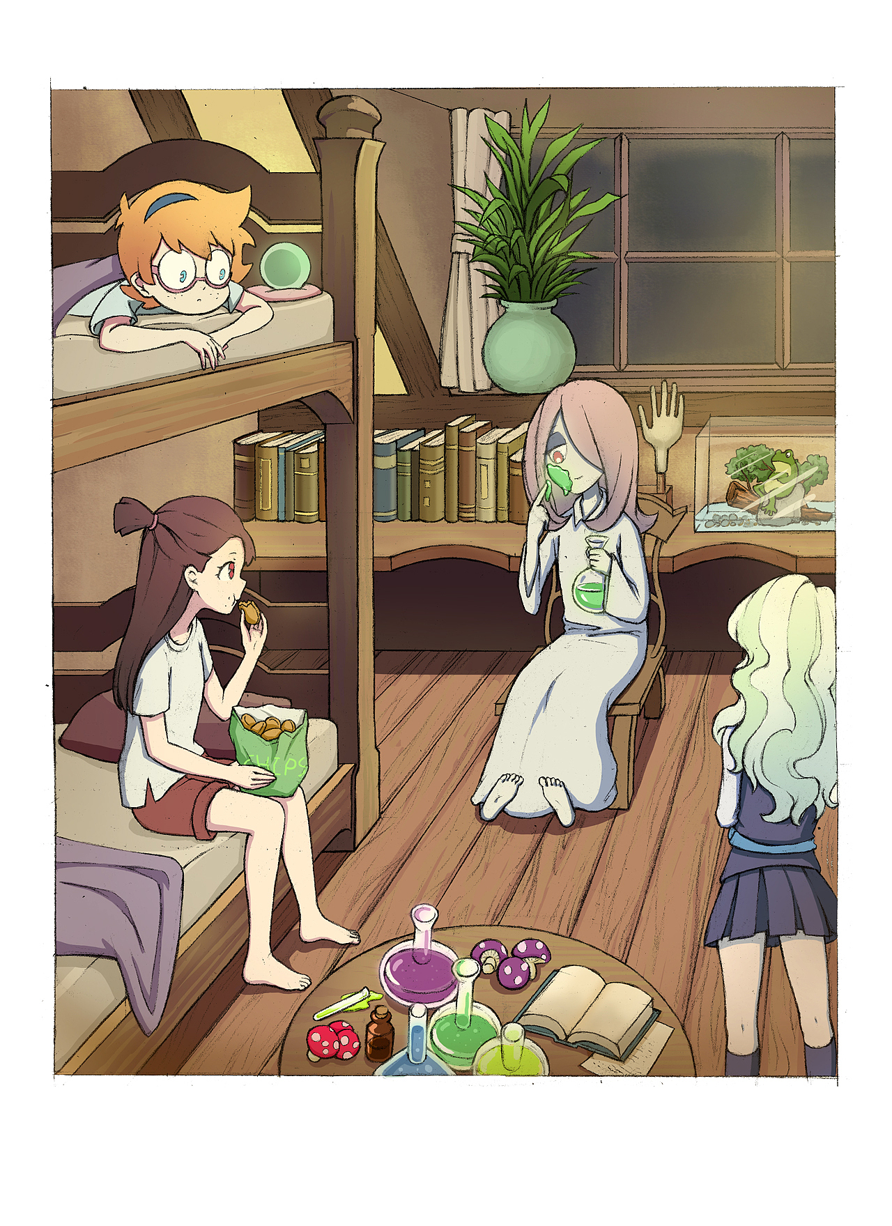 小魔女同人（图ZMTA3MjczNzQ0） - 创作习作 - 站酷设计师凌雪宸原创素材 - 站酷ZCOOL