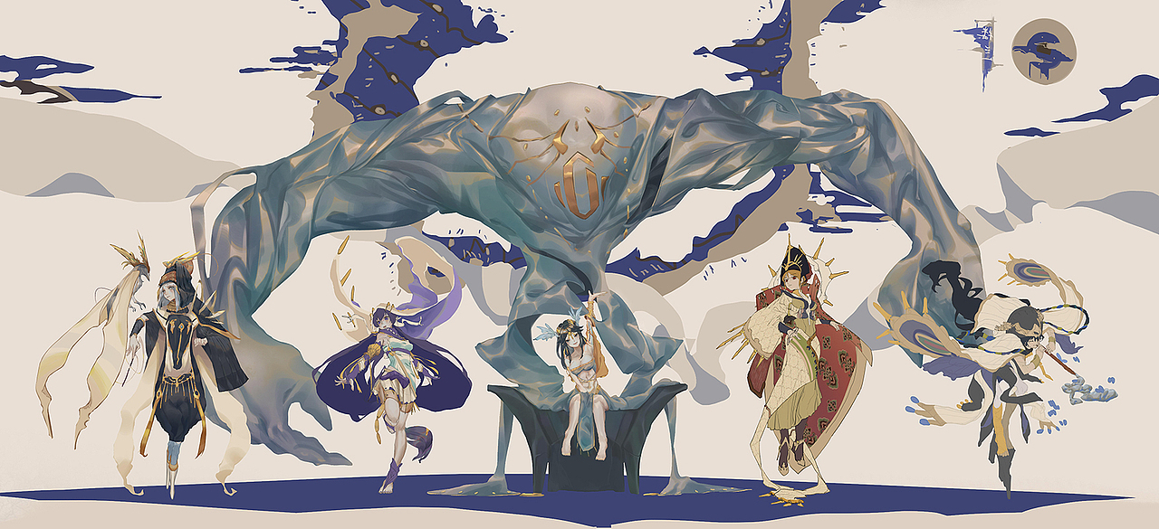 《楼兰》主题系列角色设定 — 2019年作品集（图ZMTkxMjI5MjQw） - 概念设定 - 站酷设计师XRCG学院原创素材 - 站酷ZCOOL