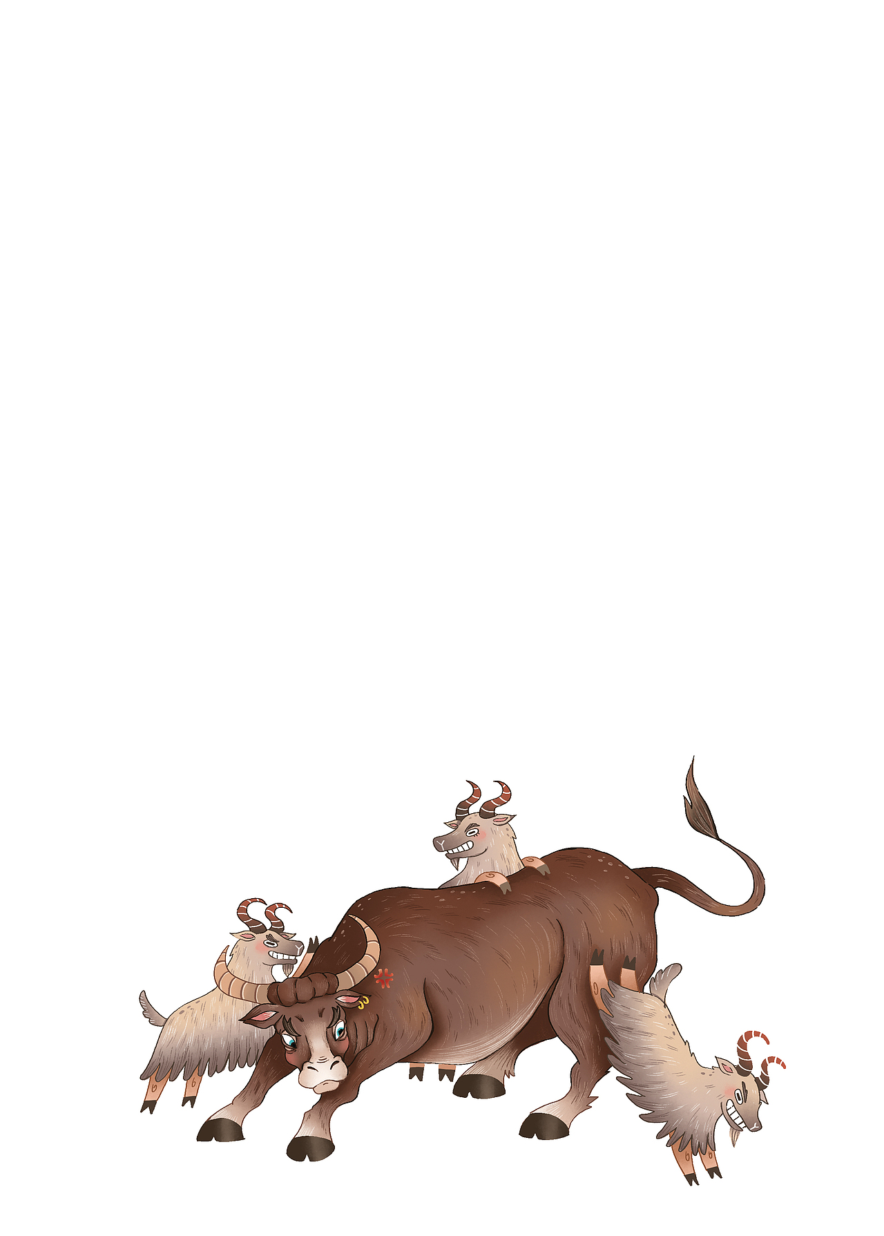 伊索🦊（图ZMjcxMzIzOTA0） - 儿童插画 - 站酷设计师阿灰在积灰原创素材 - 站酷ZCOOL