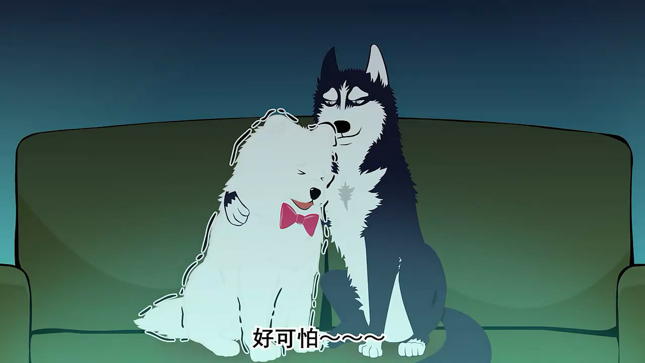 系列短片动画-撒哈拉(雪橇三傻)